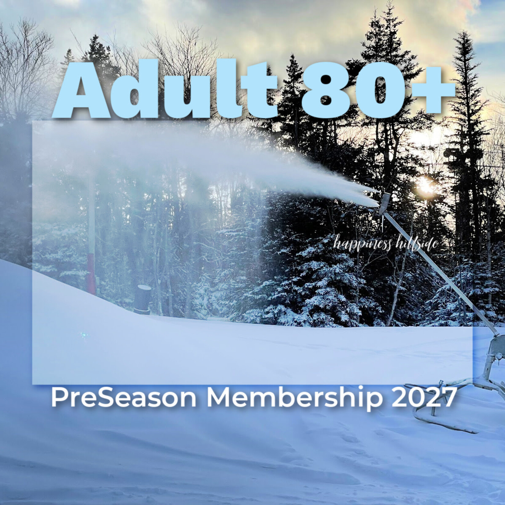 Preseason Adult 80+ Membership 2027