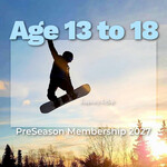 Preseason Age 13 to 18/University Student Membership 2027