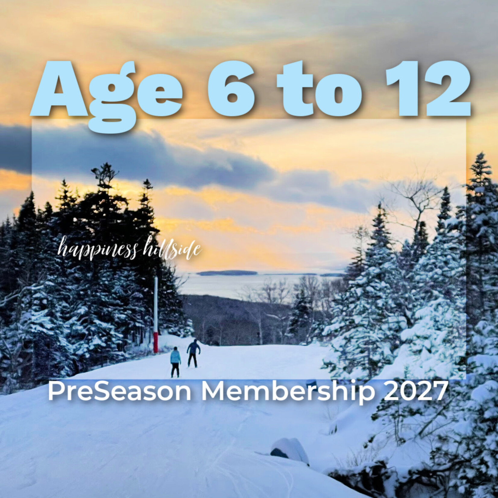 Preseason Age 6 to 12 Membership 2027