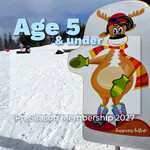 Preseason Age 5 & Under Membership 2027