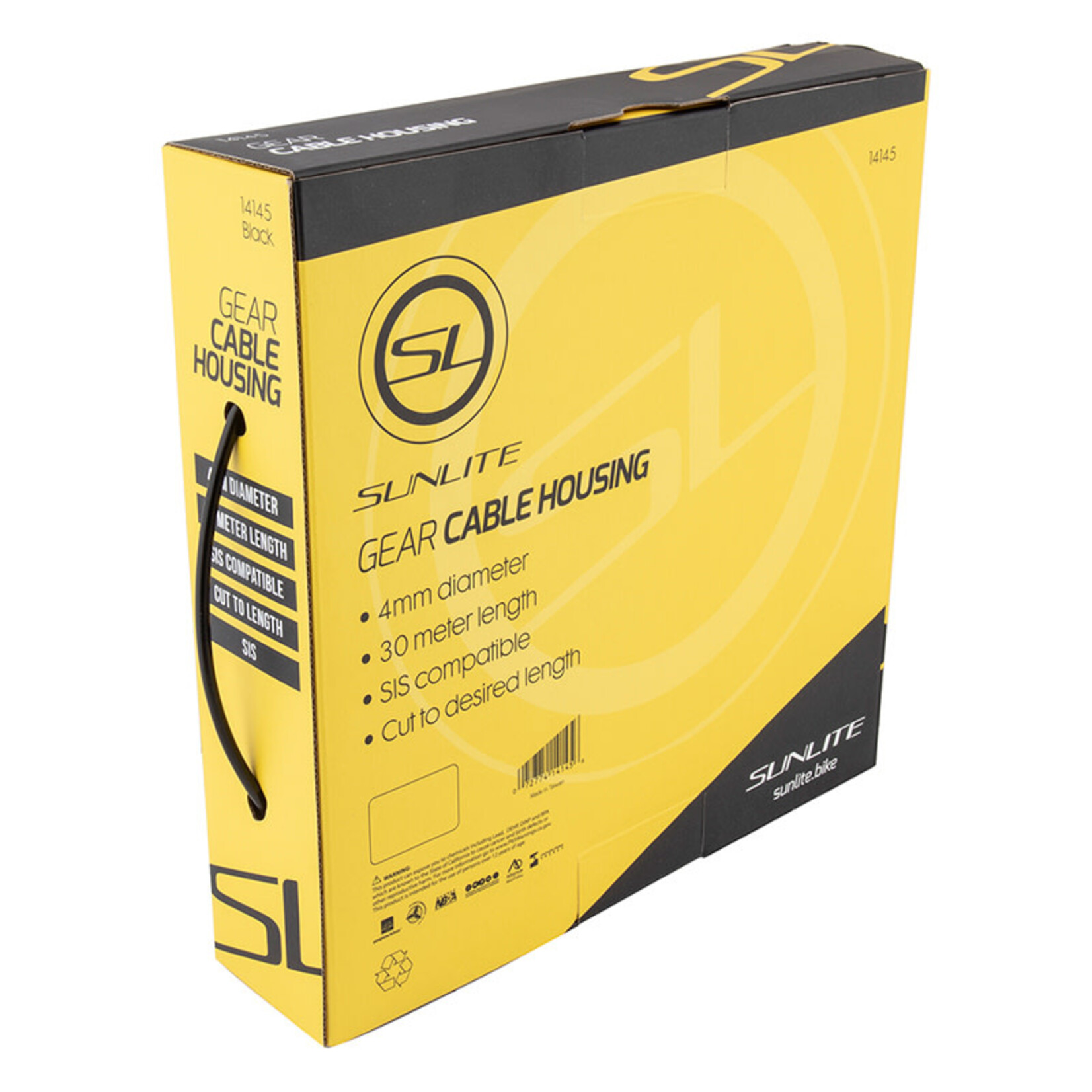 Sunlite CABLE HOUSING SUNLT SIS 4mmx30m BK single