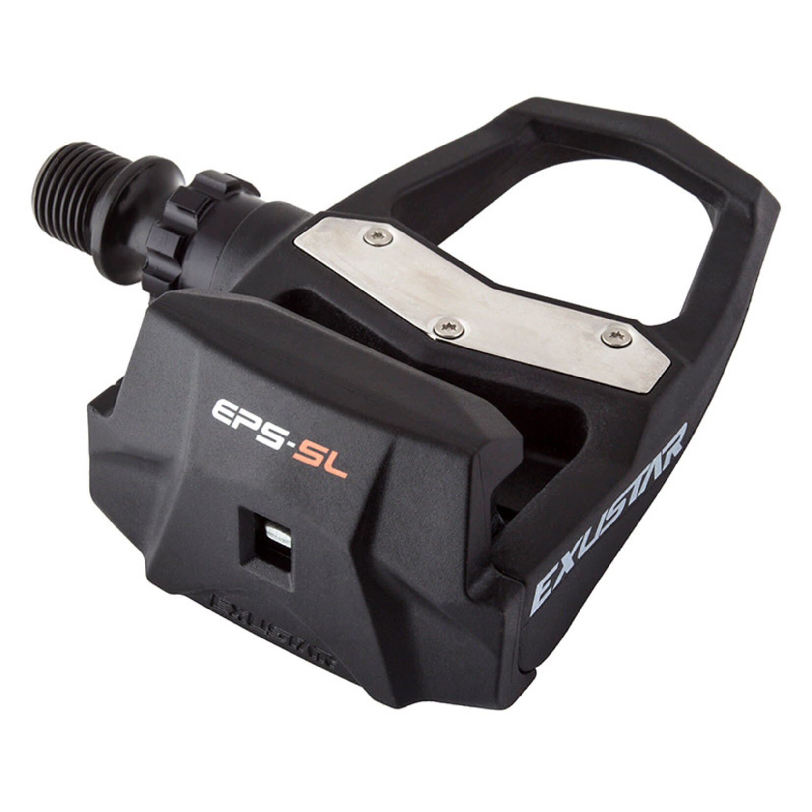 EXUSTAR PEDALS EXUSTAR RD CLPLS PR18ST RESIN BK SPD-SL