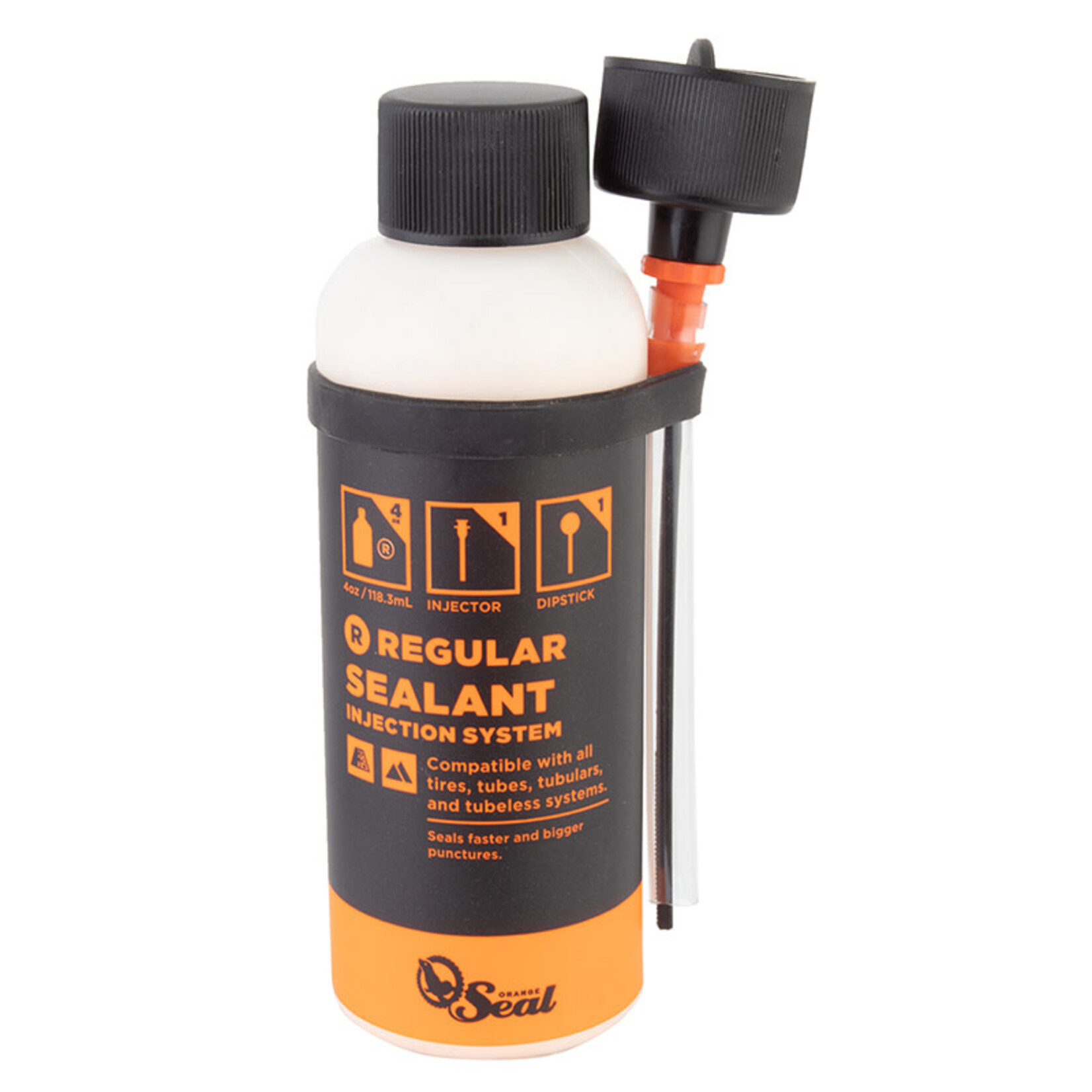 Orange Seal SEALANT TIRE/TUBE ORANGE SEAL REG 4oz w/TWISTLOCK