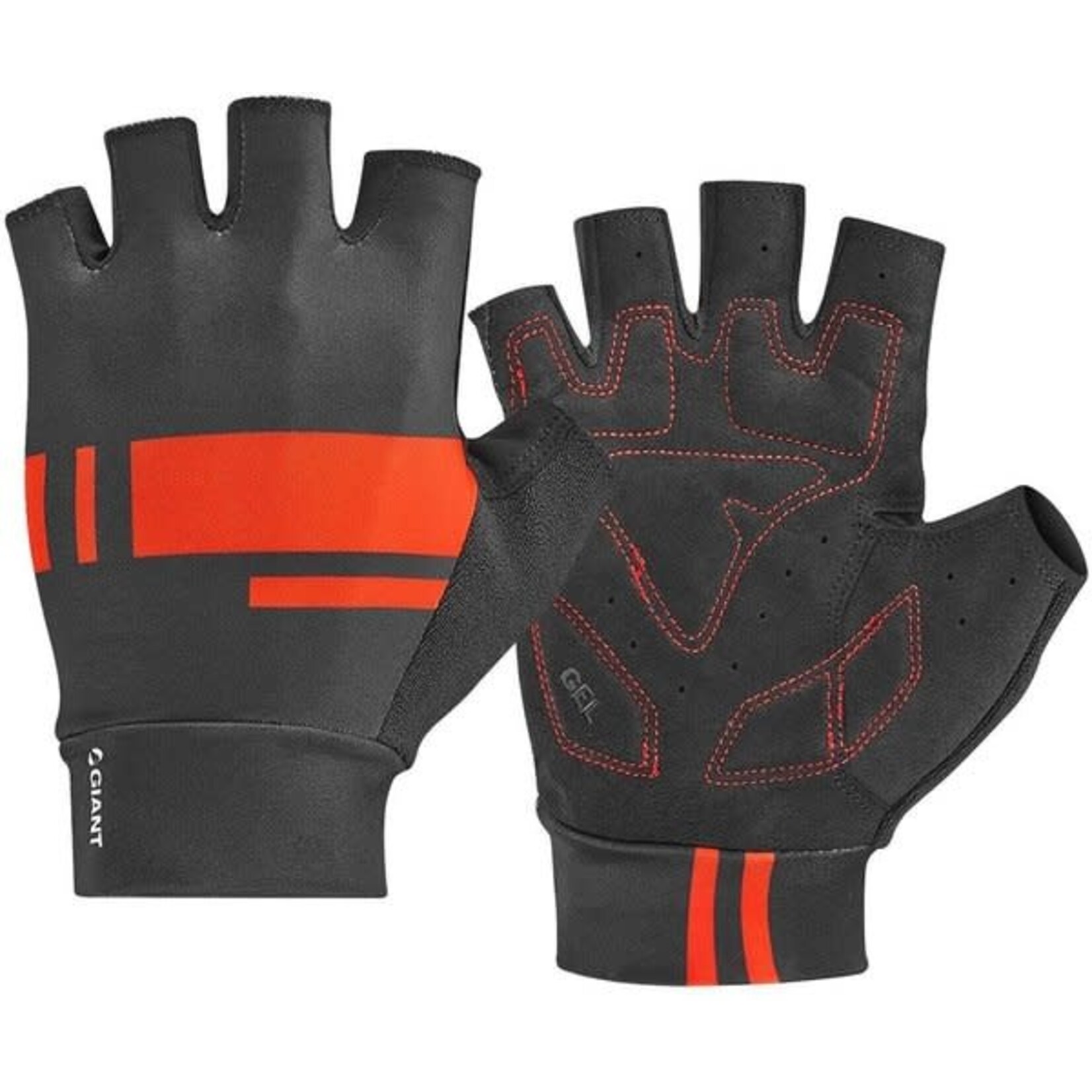 Giant GNT Podium Gel Short Finger Glove XXL Black/Red