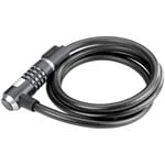 Kryptonite KRYPTONITE,KRYPTOFLEX 1218 COMBO CABLE LOCK,KRYPTONITE KRYPTOFLEX 1218 CMB,CBL w/FLX FRM-C,1/2x6'