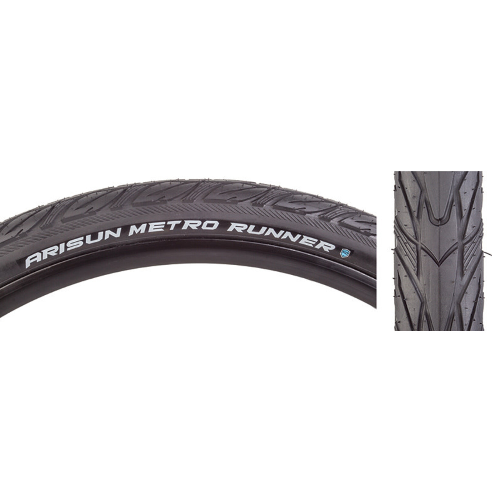Arisun TIRE ARISUN METRO RUNNER 27.5x1.75 BK WIRE/60 KD