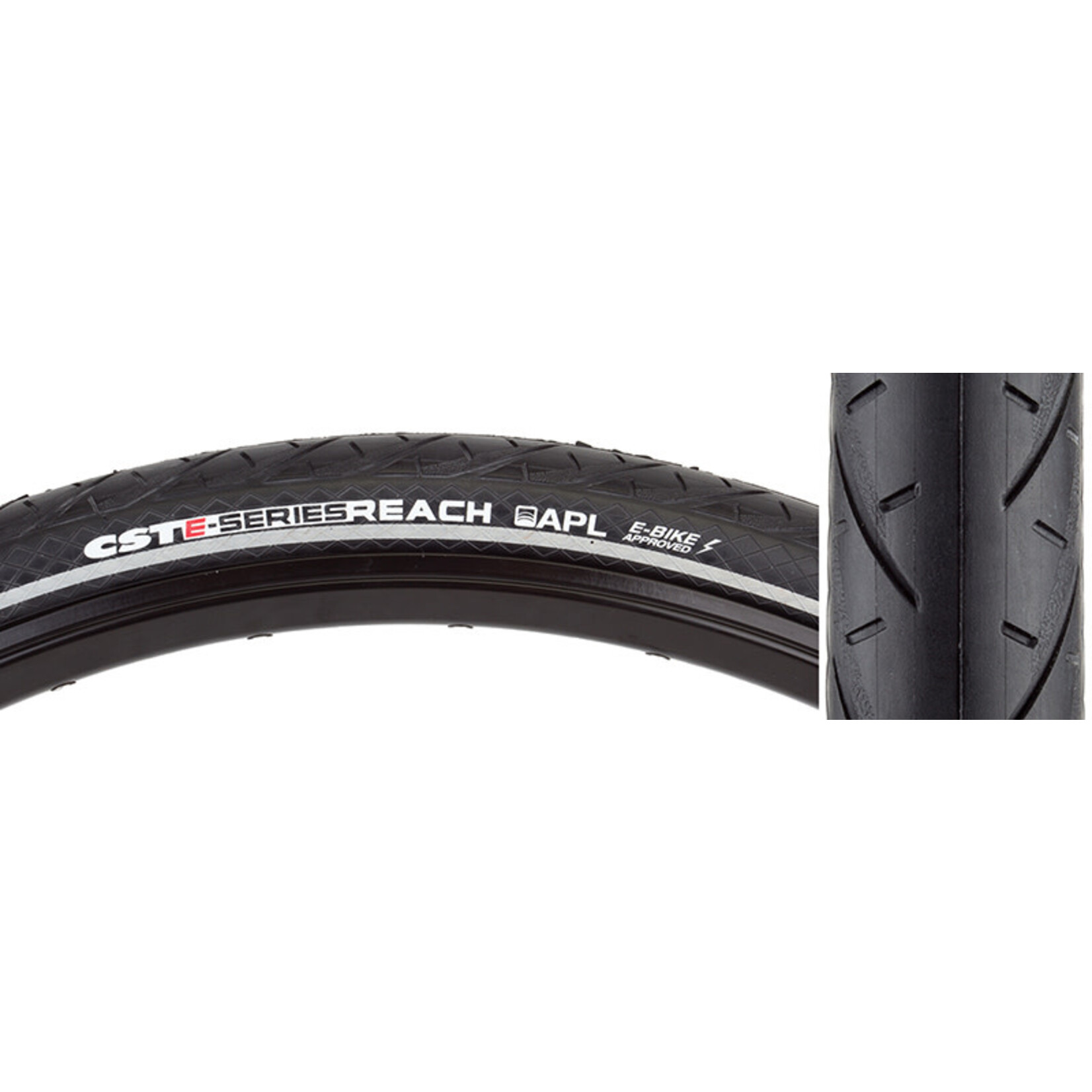 CST PREMIUM TIRE CSTP E-SERIES REACH 700x40 BK WIRE