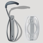 Delta DELTA,SINGLE BIKE WALL MOUNT RACK,DELTA LEONARDO DA VINCI RACK,1 BIKE,HOOK w/SIL TRAY