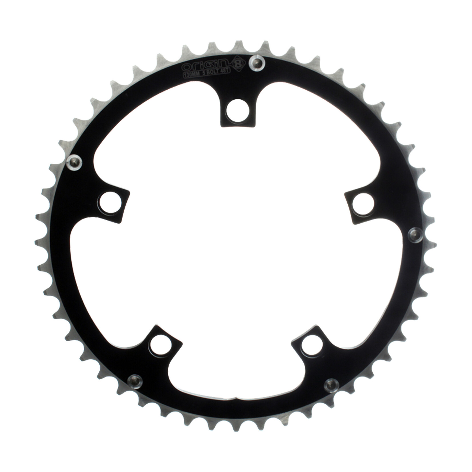 Origin8 CHAINRING OR8 130mm 50T BK/SL