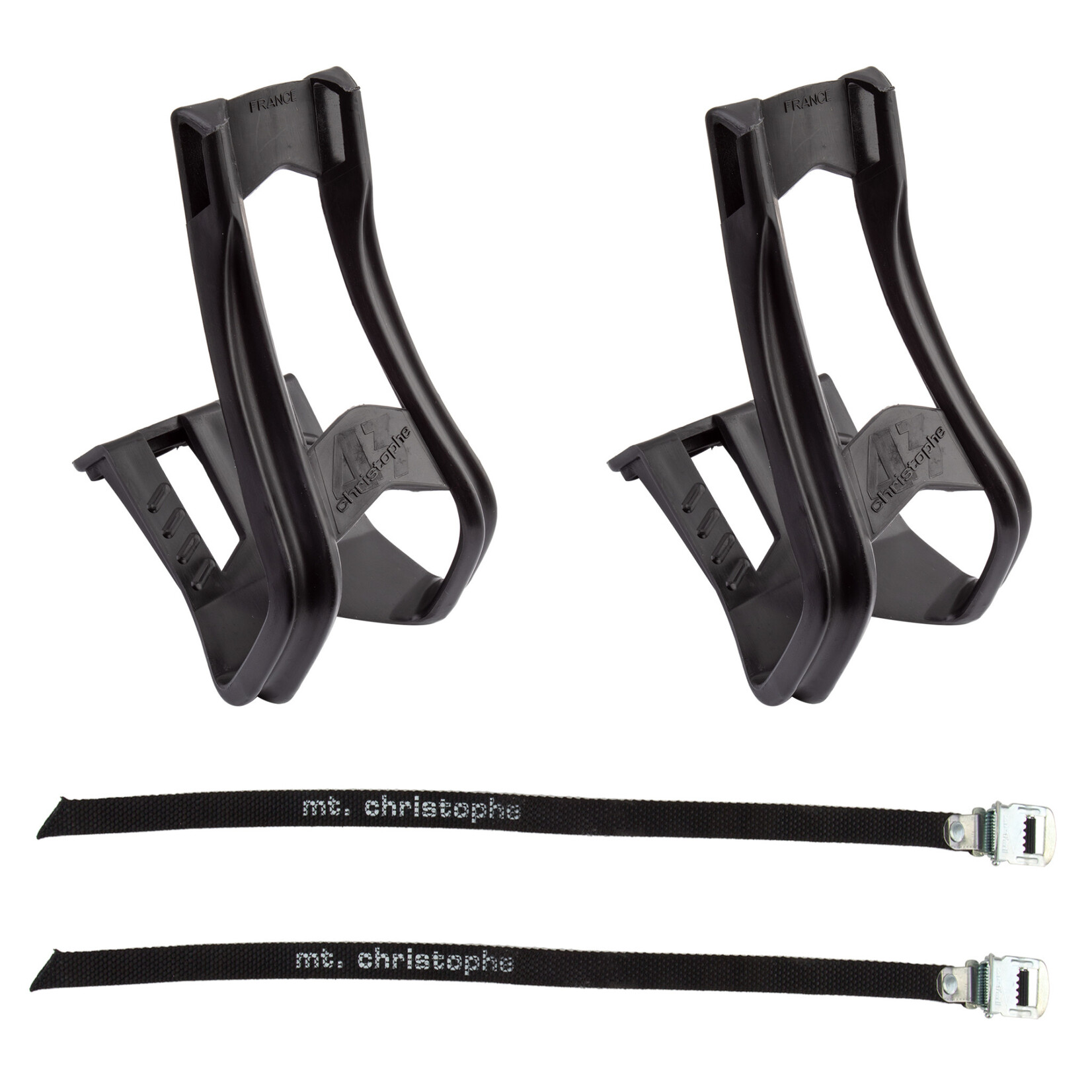 Zefal TOE CLIPS ZEFAL MTB w/STRAPS L/XL