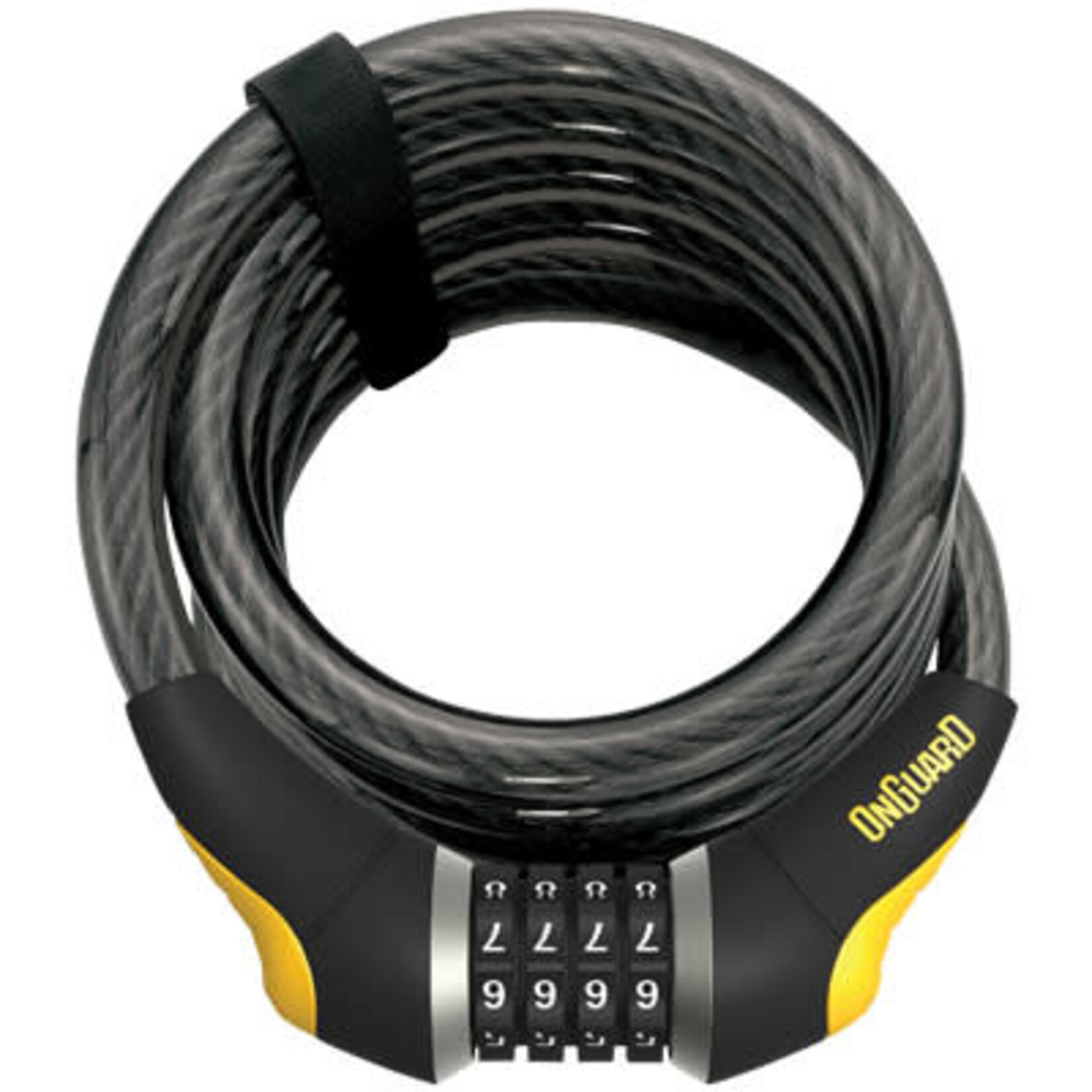 OnGuard ONGUARD DOBERMAN 8030 COIL CABLE COMBO LOCK 15MMX6