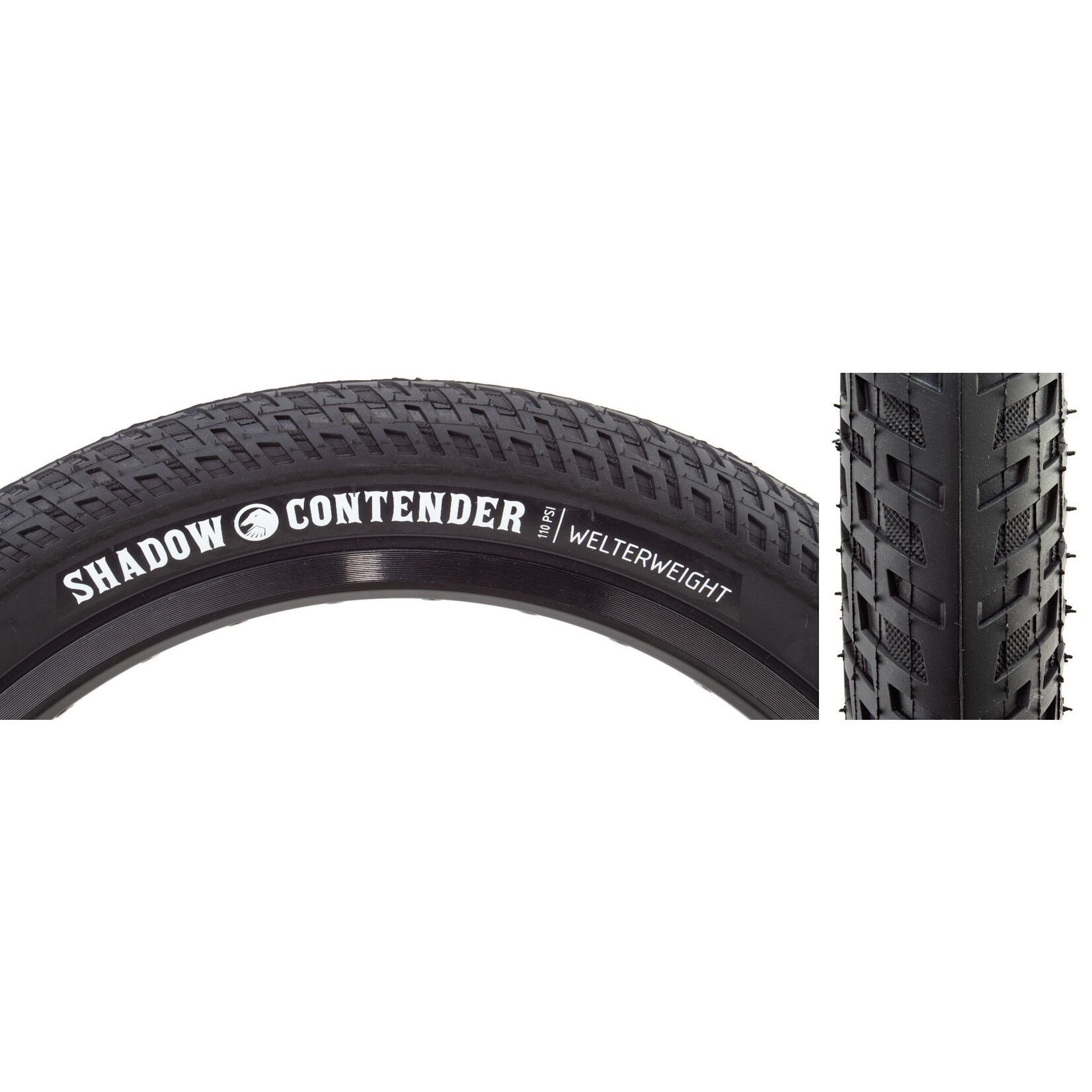 THE SHADOW CONSPIRACY TIRE TSC CONTENDER WELTERWEIGHT 20x2.35 WIRE BK/BLK
