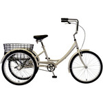 Manhattan Bicycles Manhattan Trike Alloy 7 Speed CHAMPAGNE Alloy