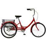 Manhattan Bicycles Manhattan Trike Alloy 1spd Red Steel
