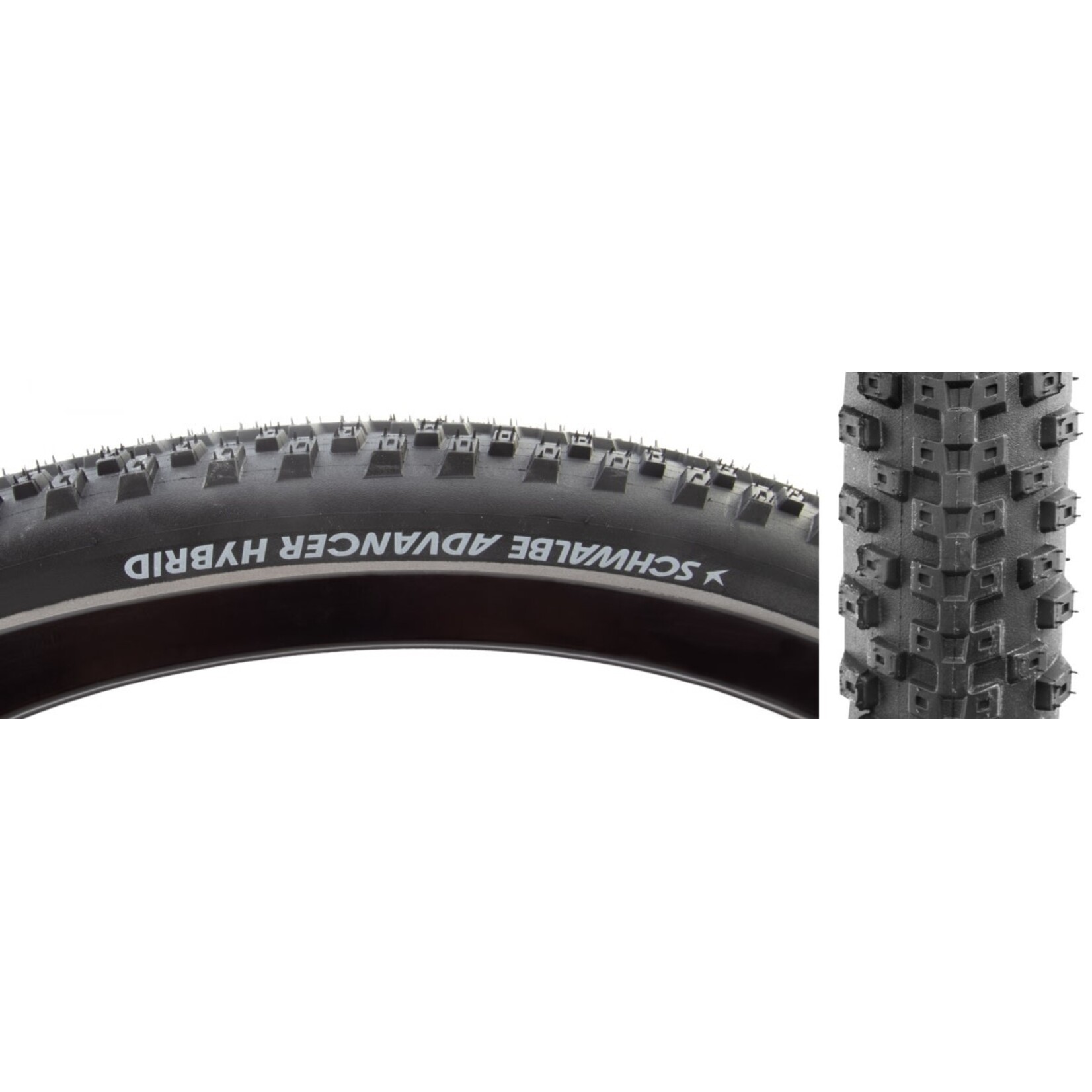 Schwalbe TIRE SWB ADVANCER HYBRID 29x2.1 ACTIVE P-GUARD BK/BSK/REF GREEN COMPOUND WIRE