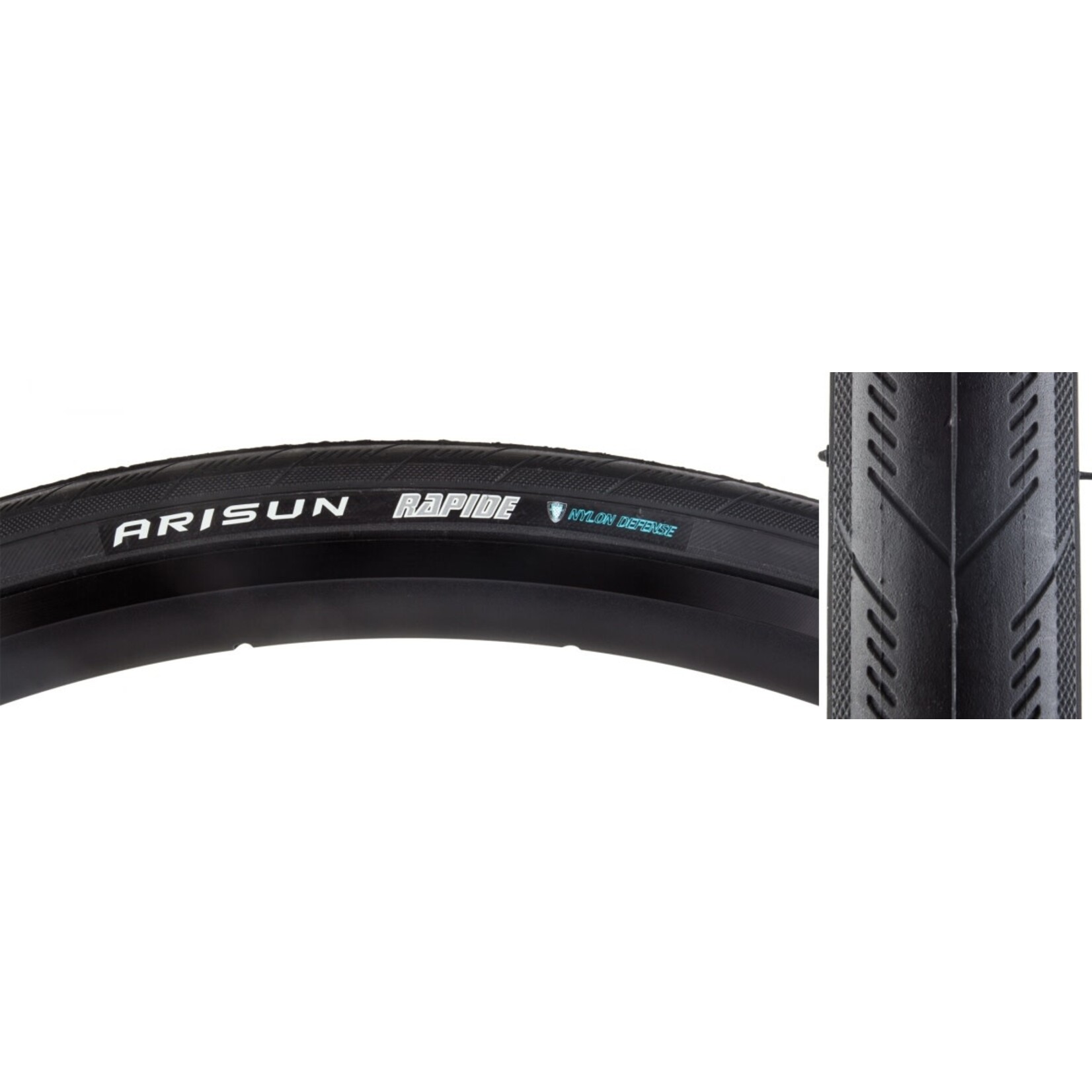 Arisun TIRE ARISUN RAPIDE 700x23 BK WIRE/30 ND