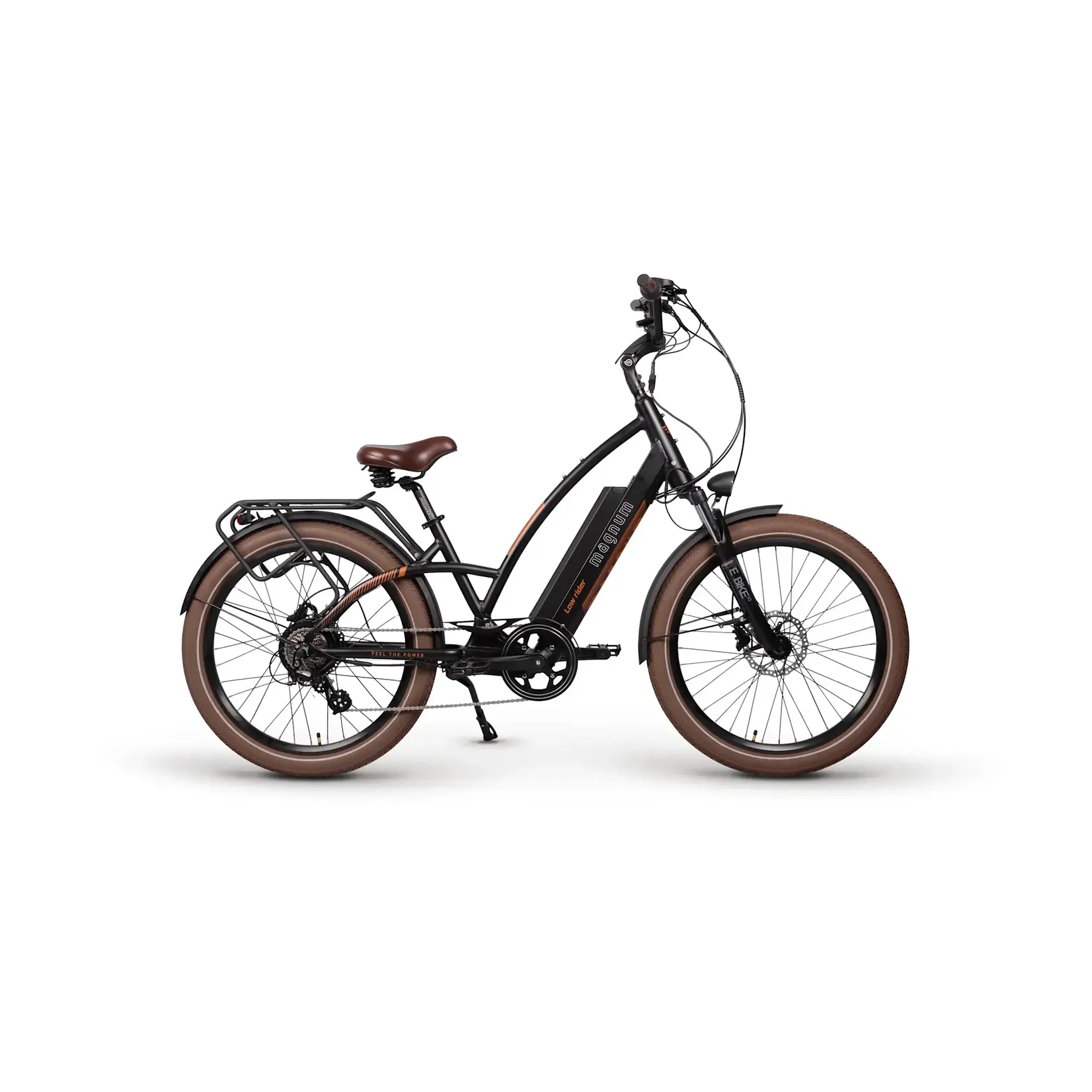Magnum Magnum - Low Rider BLK-GPH - CPO Low rider 2.0 - Black/Graphite - 48v 15Ah - - All Warranties Intact