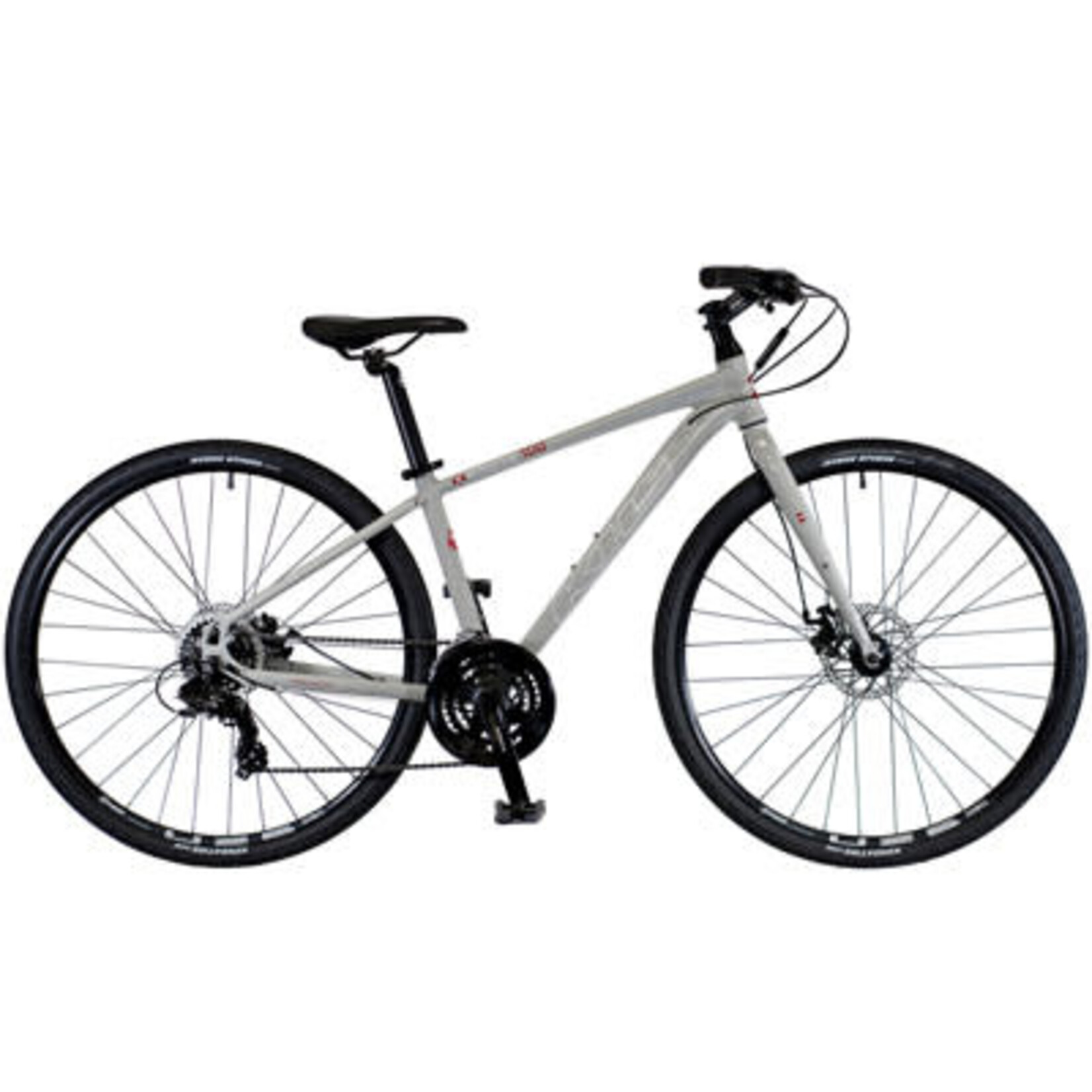 KHS Bicycles X-Route-100-Mens-Light-Gray LG