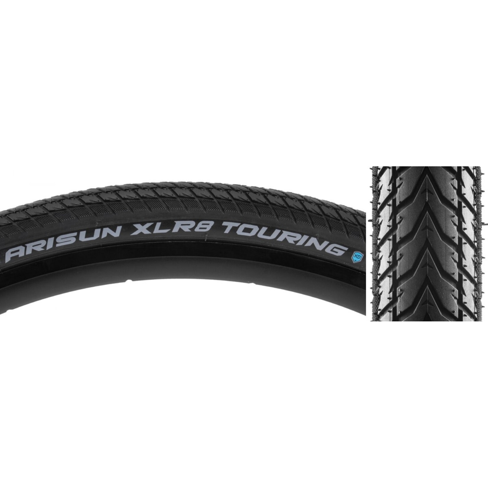 Arisun TIRE ARISUN XLR8 TOURING 700x38 BK/BK WIRE/60 KD