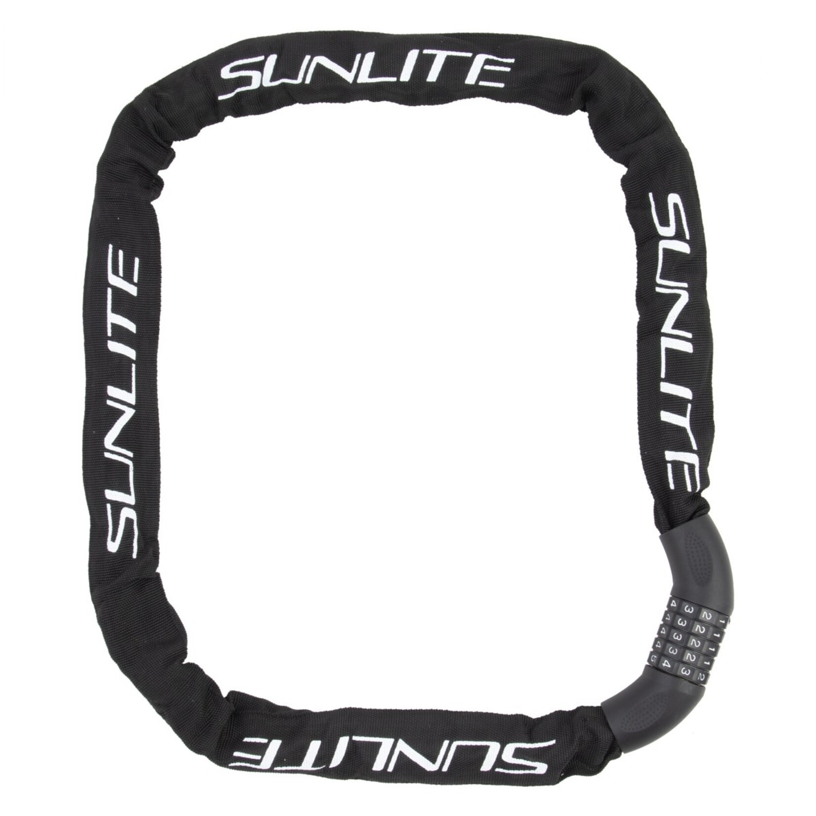 Sunlite LOCK SUNLT CHAIN EBIKE COMBO 8x51in BK