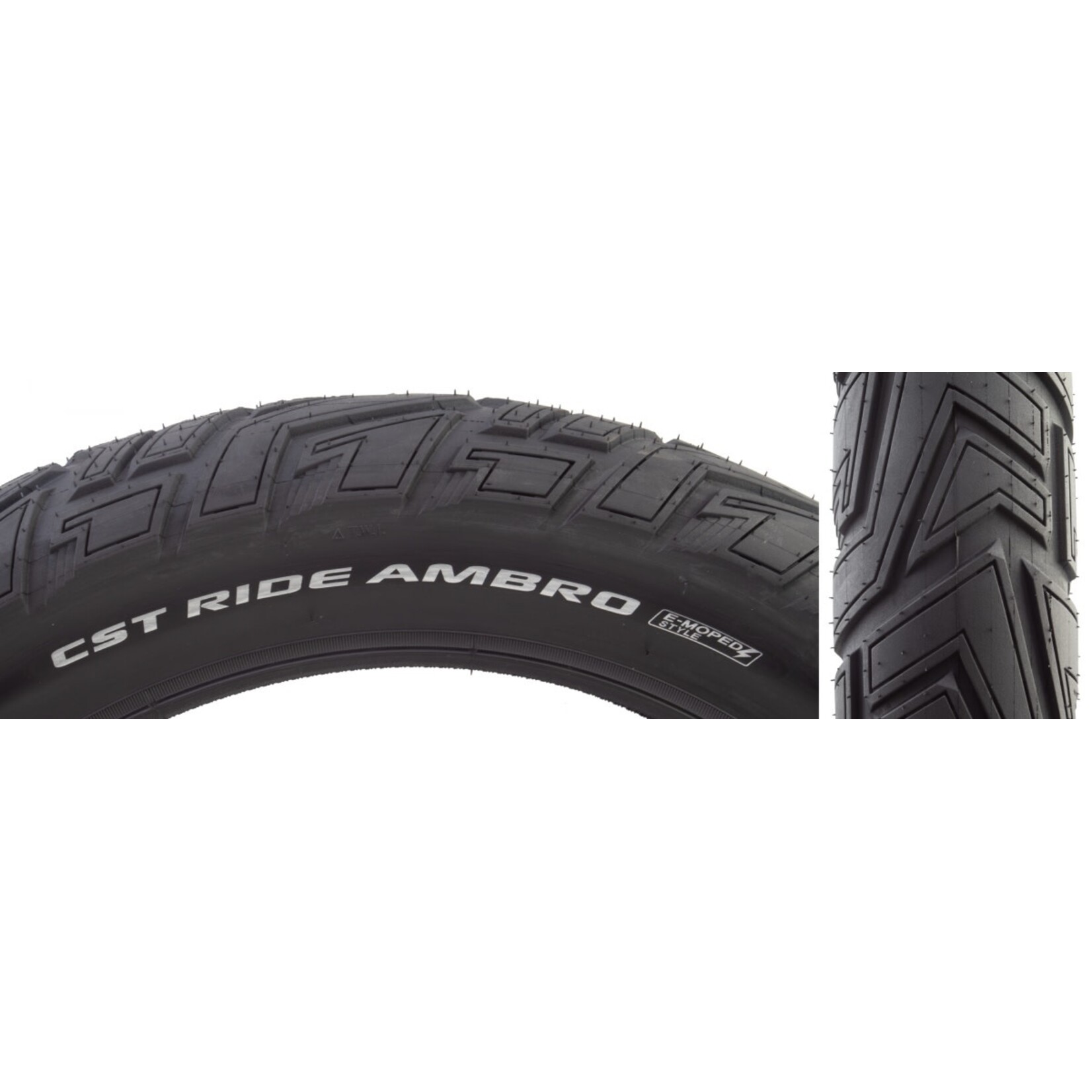 CST PREMIUM TIRE CSTP RIDE AMBRO 20x4.0 BK/BK WIRE (FORMALY TOURANCE)