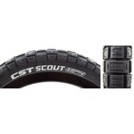 CST PREMIUM TIRE CSTP SCOUT 20x4.0 BK/BK WIRE
