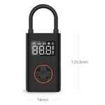 BiKASE PUMP BIKASE ELECTRIC N3 DIGITAL RECHARGABLE PV/SV BK