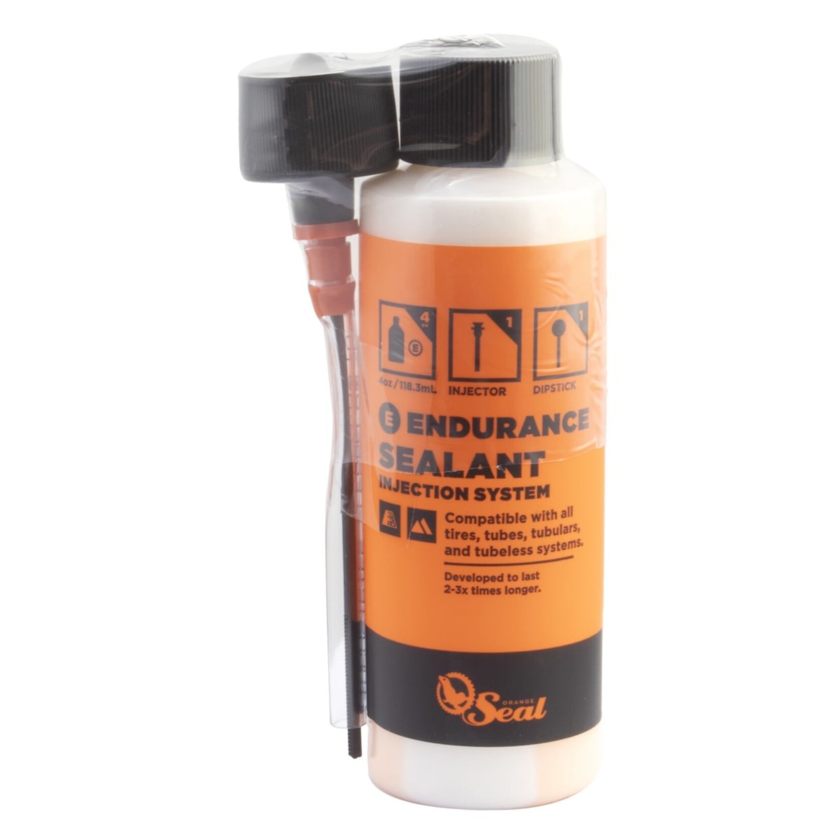 Orange Seal SEALANT TIRE/TUBE ORANGE SEAL ENDURANCE 4oz w/TWISTLOCK