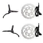 Clarks BRAKE DISC CLK REACT-4 HYD F&R w/LVR 160 IS BK