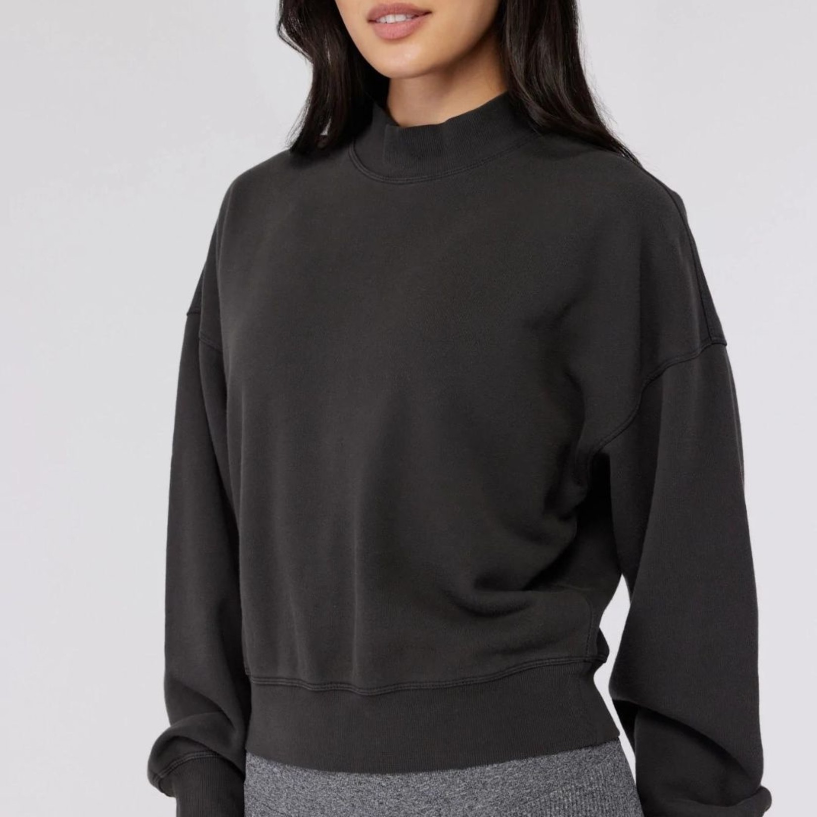 Spiritual Gangster Blake Mock Neck Sweatshirt