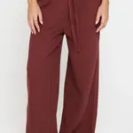 Spiritual Gangster Lofty Slub Rib Claudia Wide Leg Pants