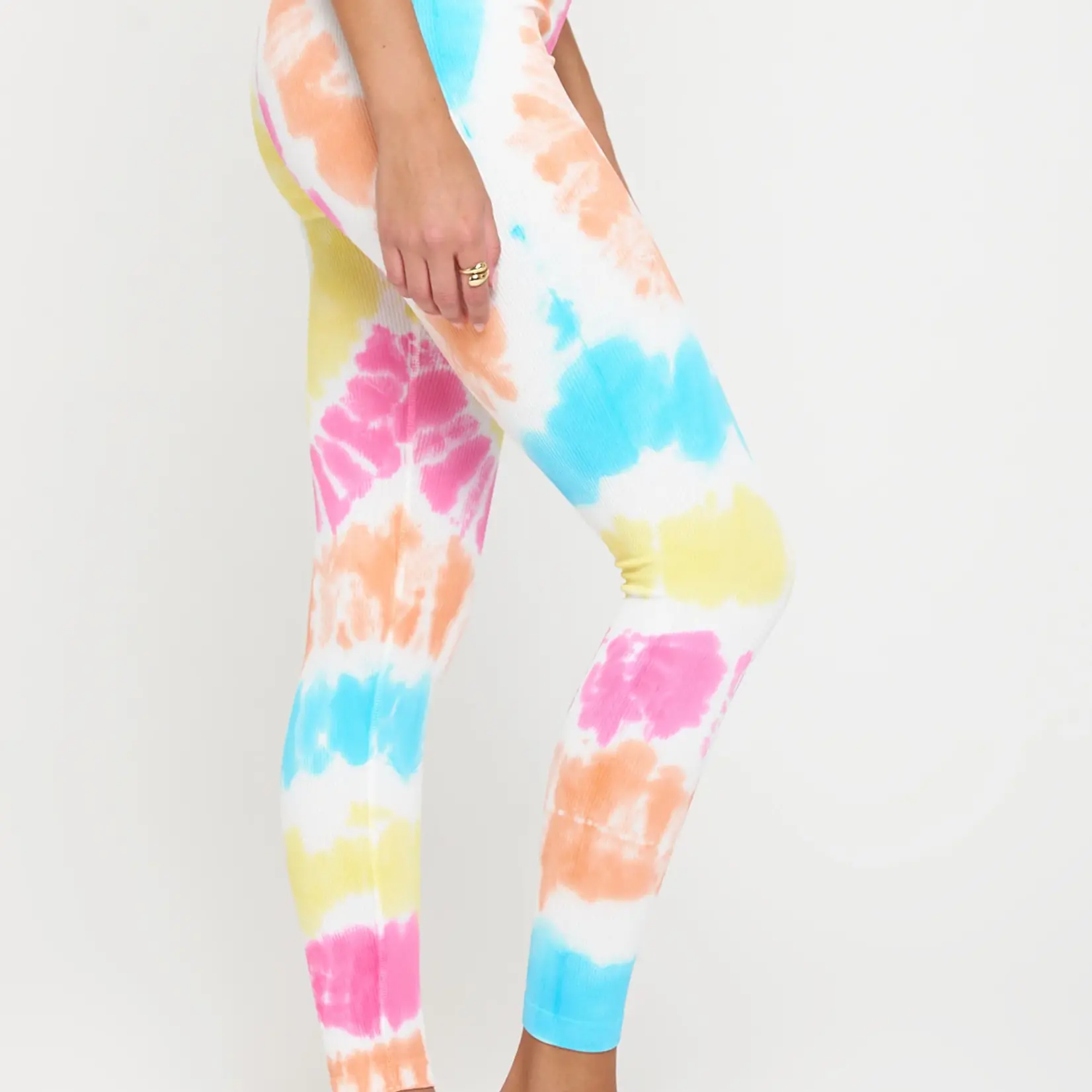 Spiritual Gangster Love Sculpt Tie Dye Leggings