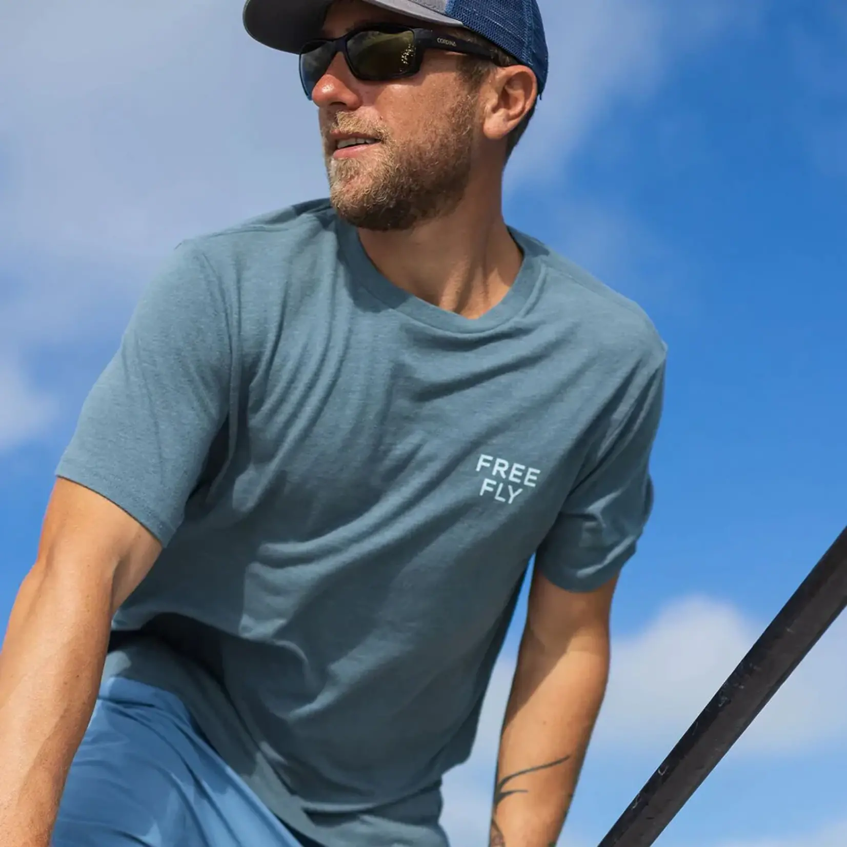 Free Fly Men's Clearwater Camo Tee