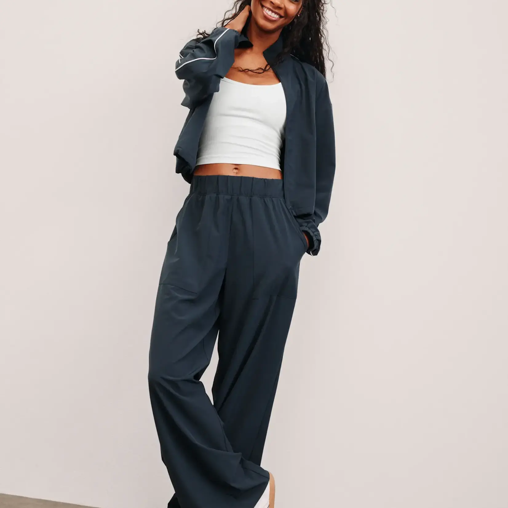 Easy Wide Leg Pants
