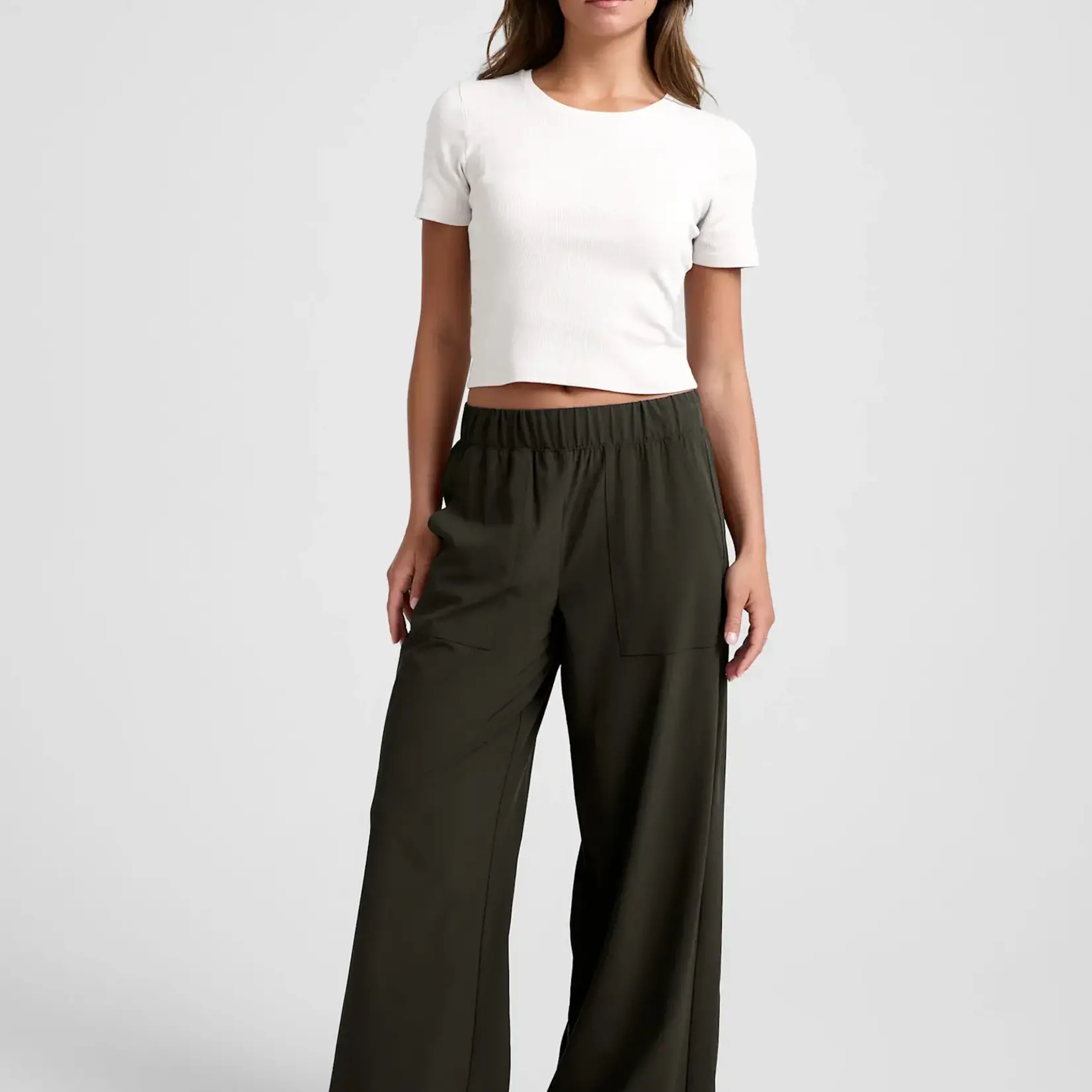 Easy Wide Leg Pants