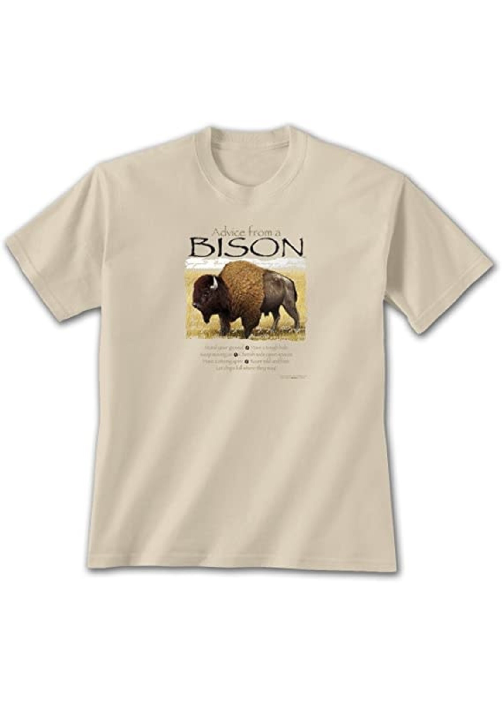 Advice from a Bison Tee