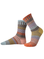 Olive Adult Crew Socks