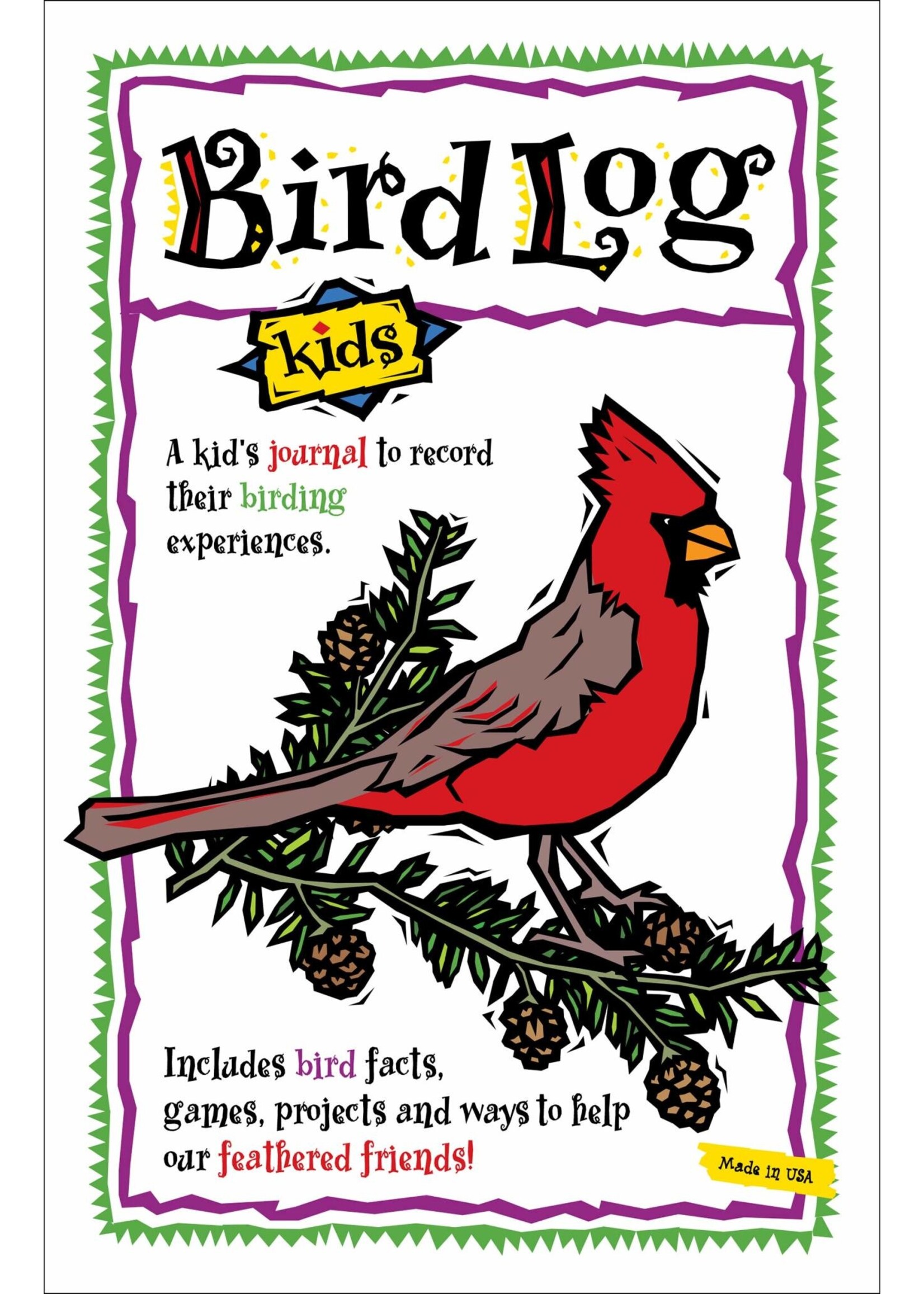 Bird Log Kids Journal