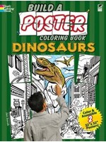 Build a Poster Coloring Book Dinosaurs