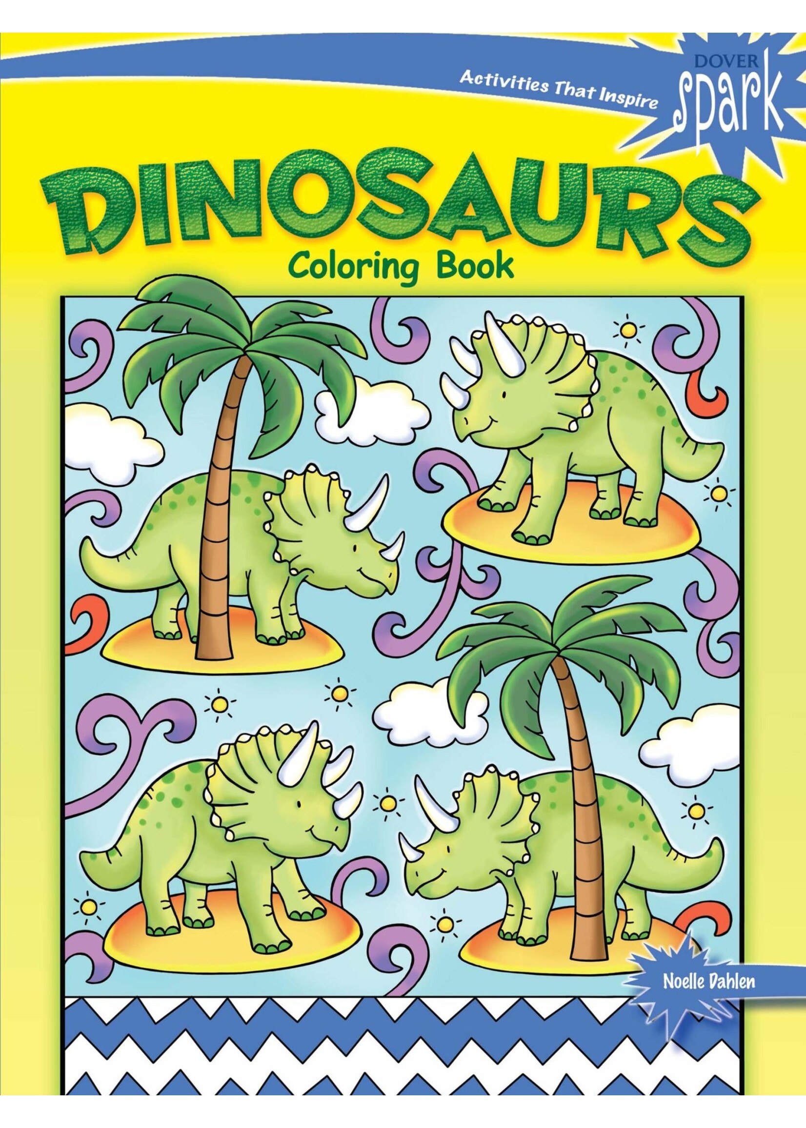 Dinosaurs Coloring book (Dover SPARK)