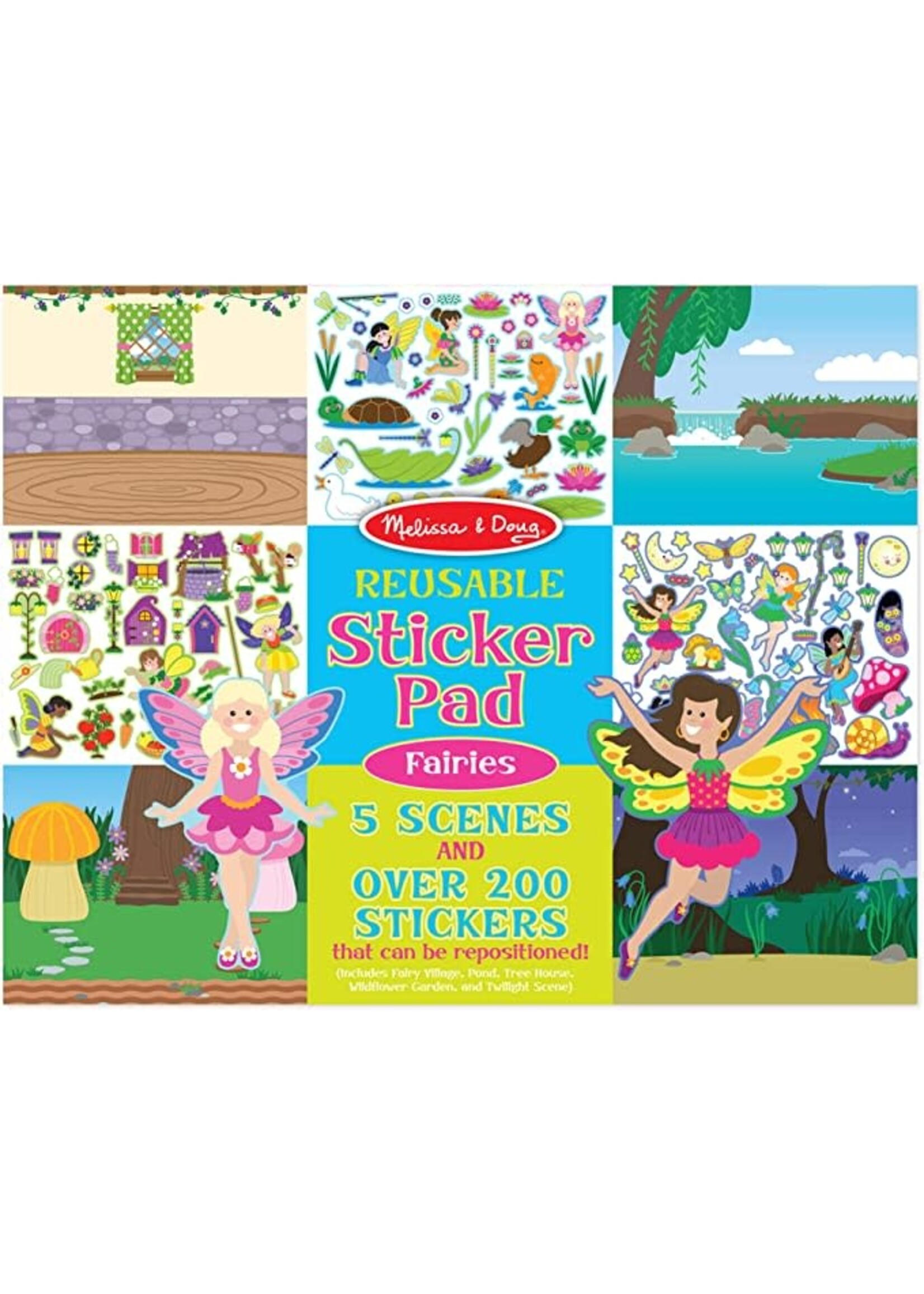 Fairies Reusable Sticker Pad