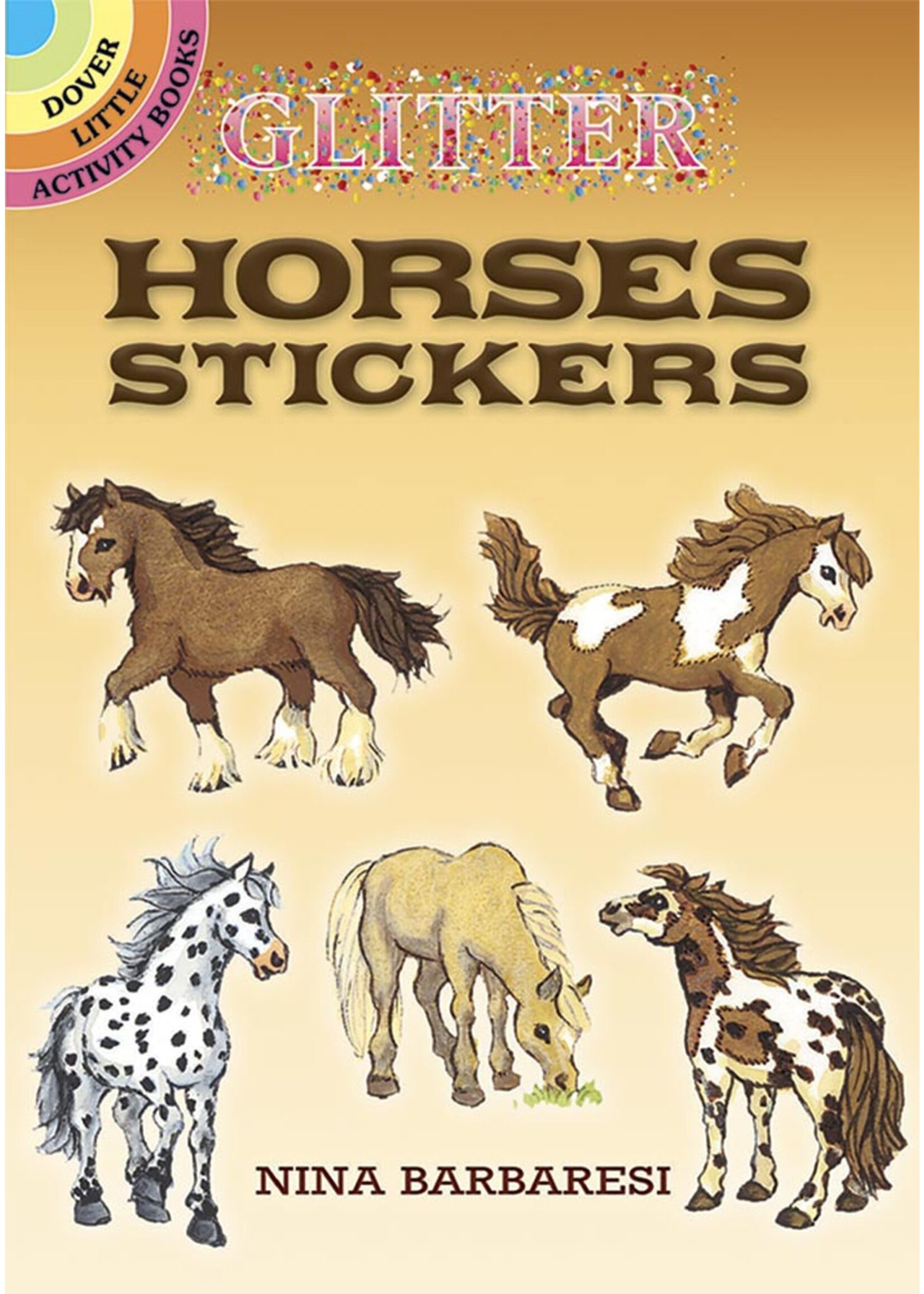 Glitter Horses Stickers