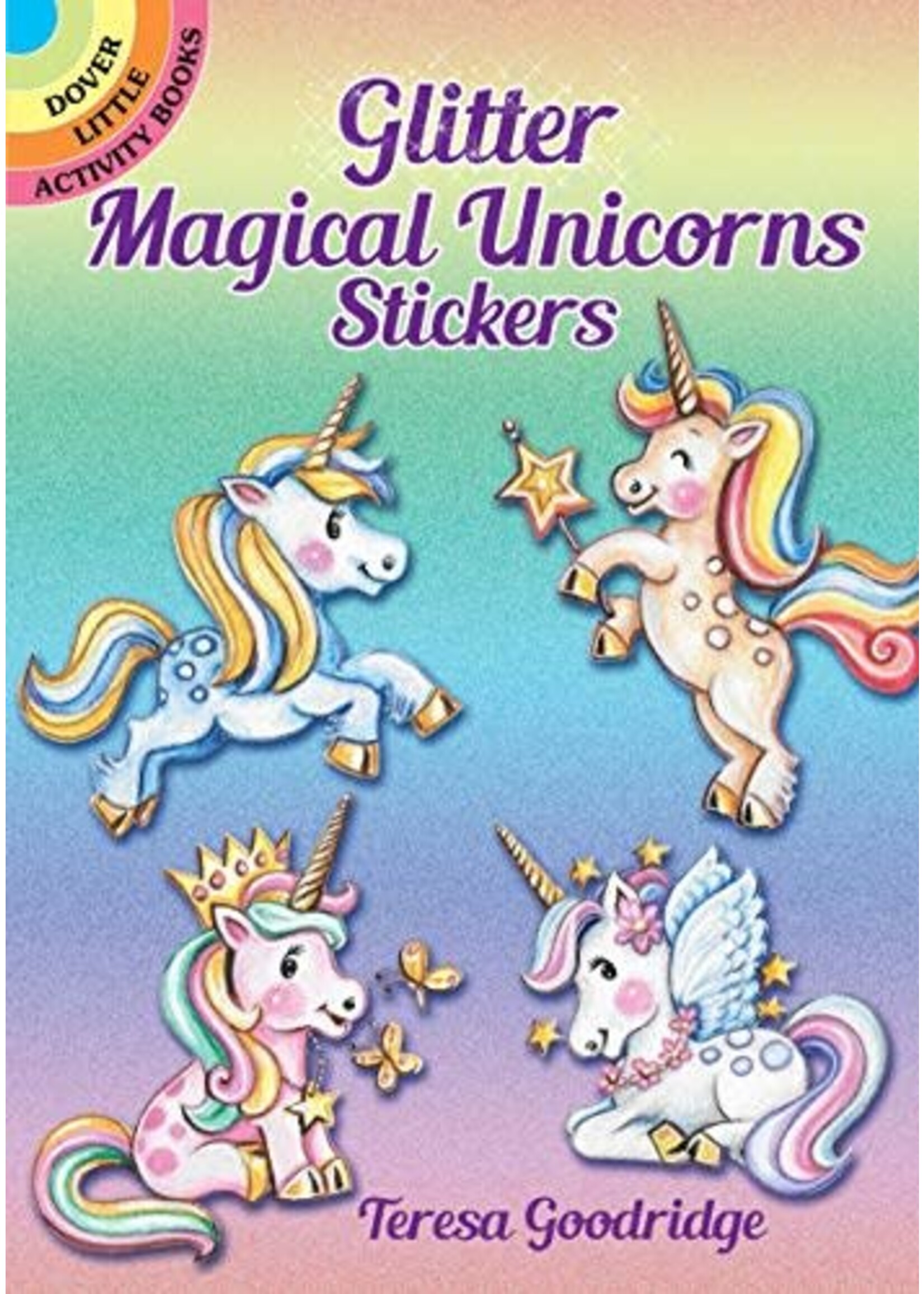 Glitter Magic Unicorn Stickers