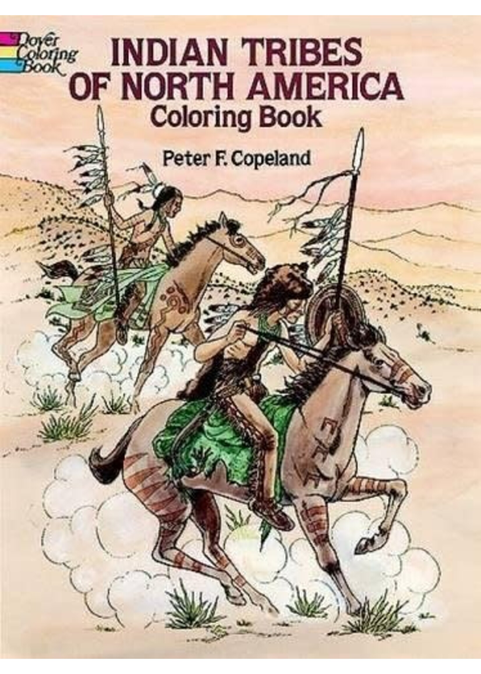 Indian Tribes of North America Coloring Book