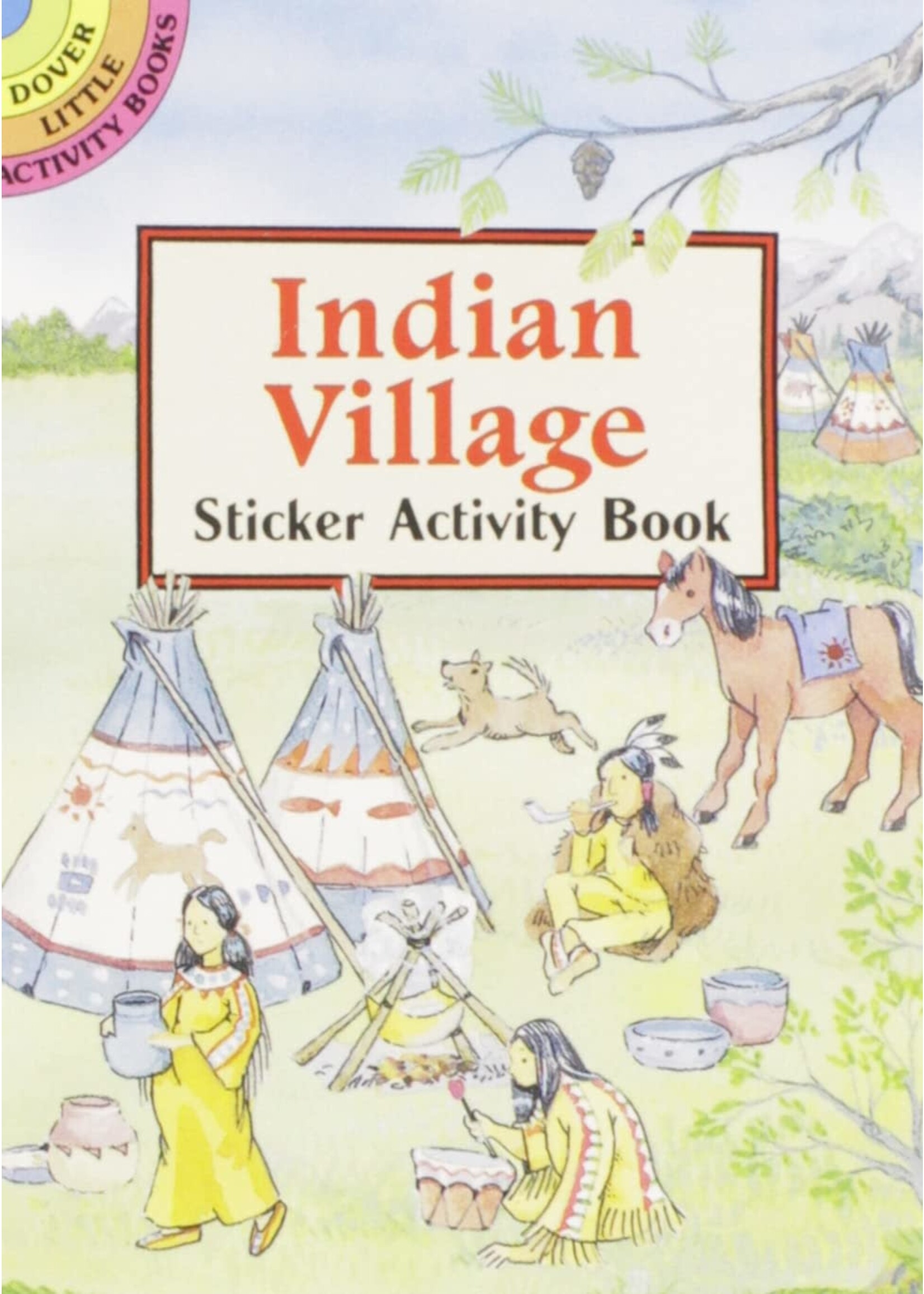 Indian Village Sticker Activiy Book