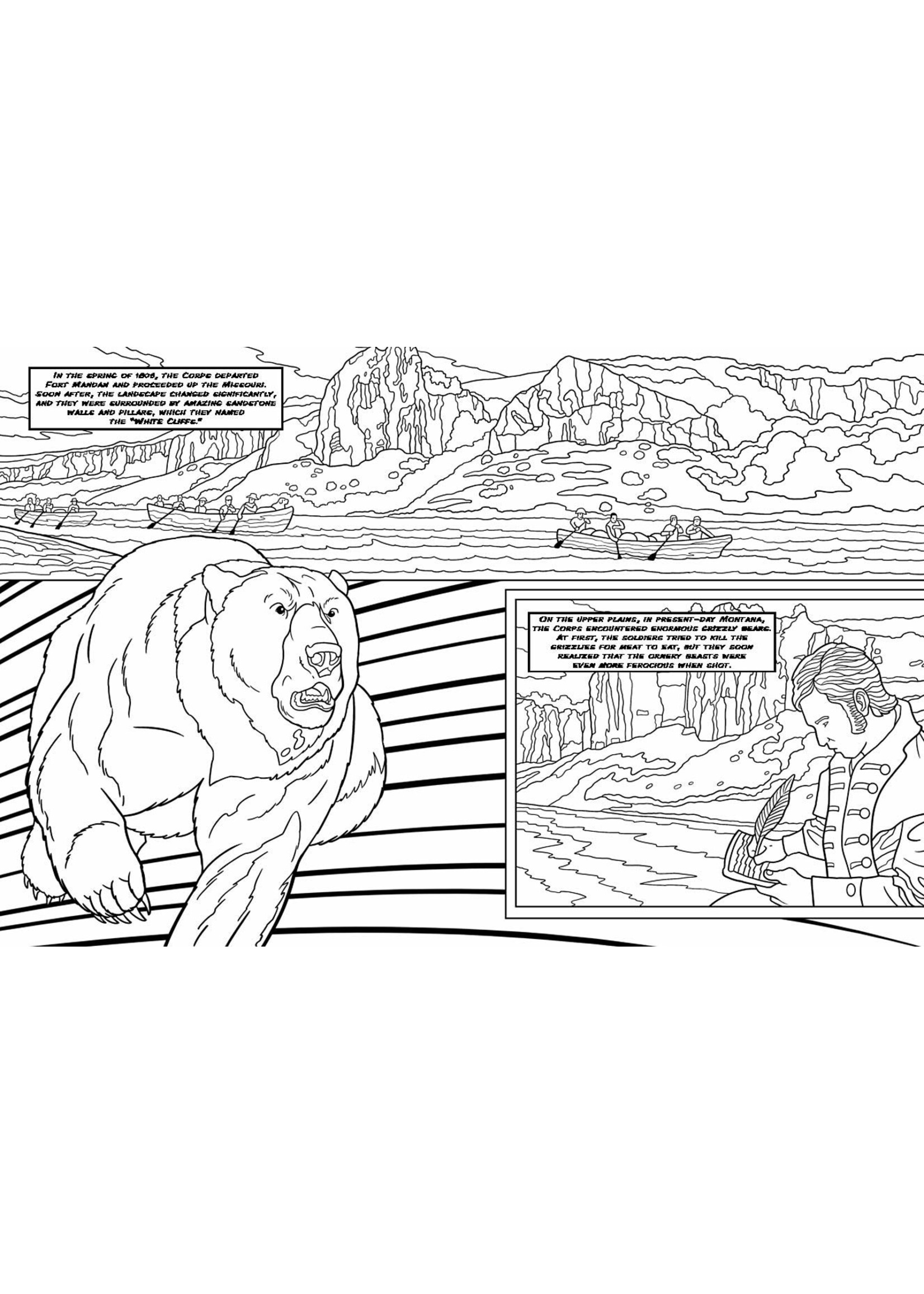 Lewis & Clark Coloring Book