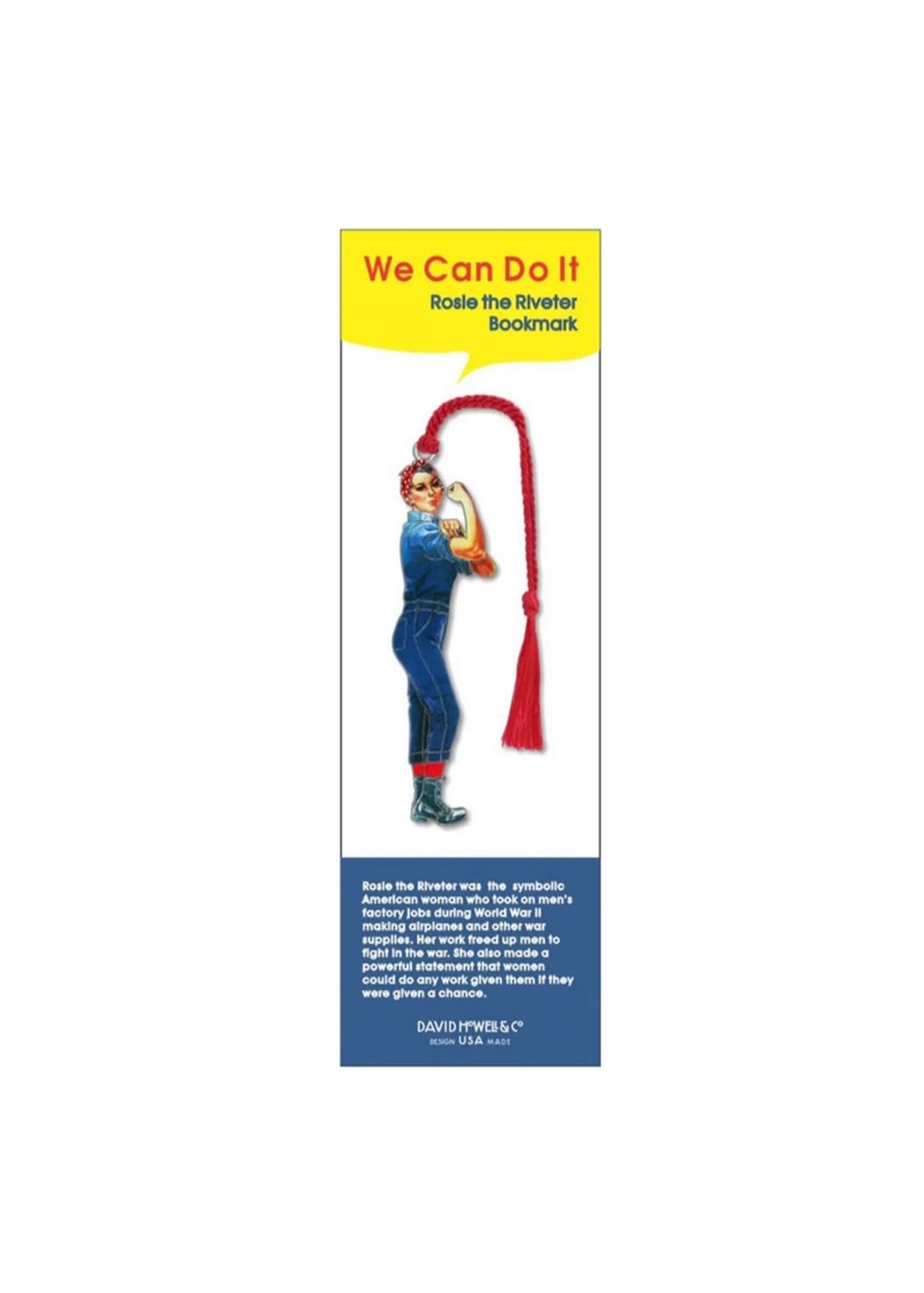 Rosie the Riveter Metal Bookmark