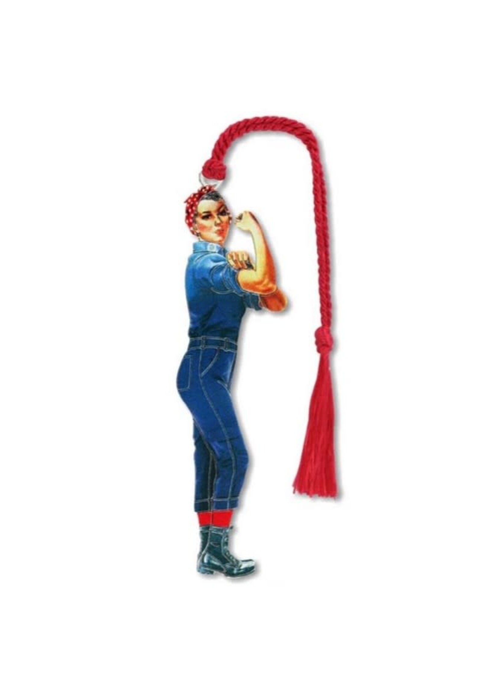 Rosie the Riveter Metal Bookmark