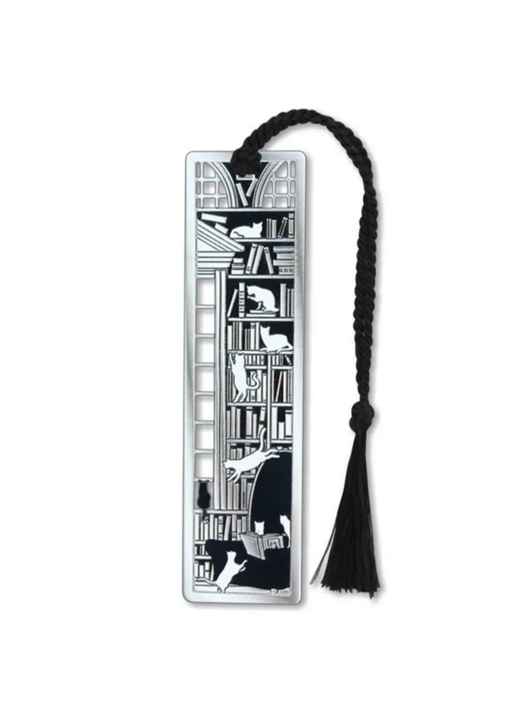 Nine Lives Metal Bookmark
