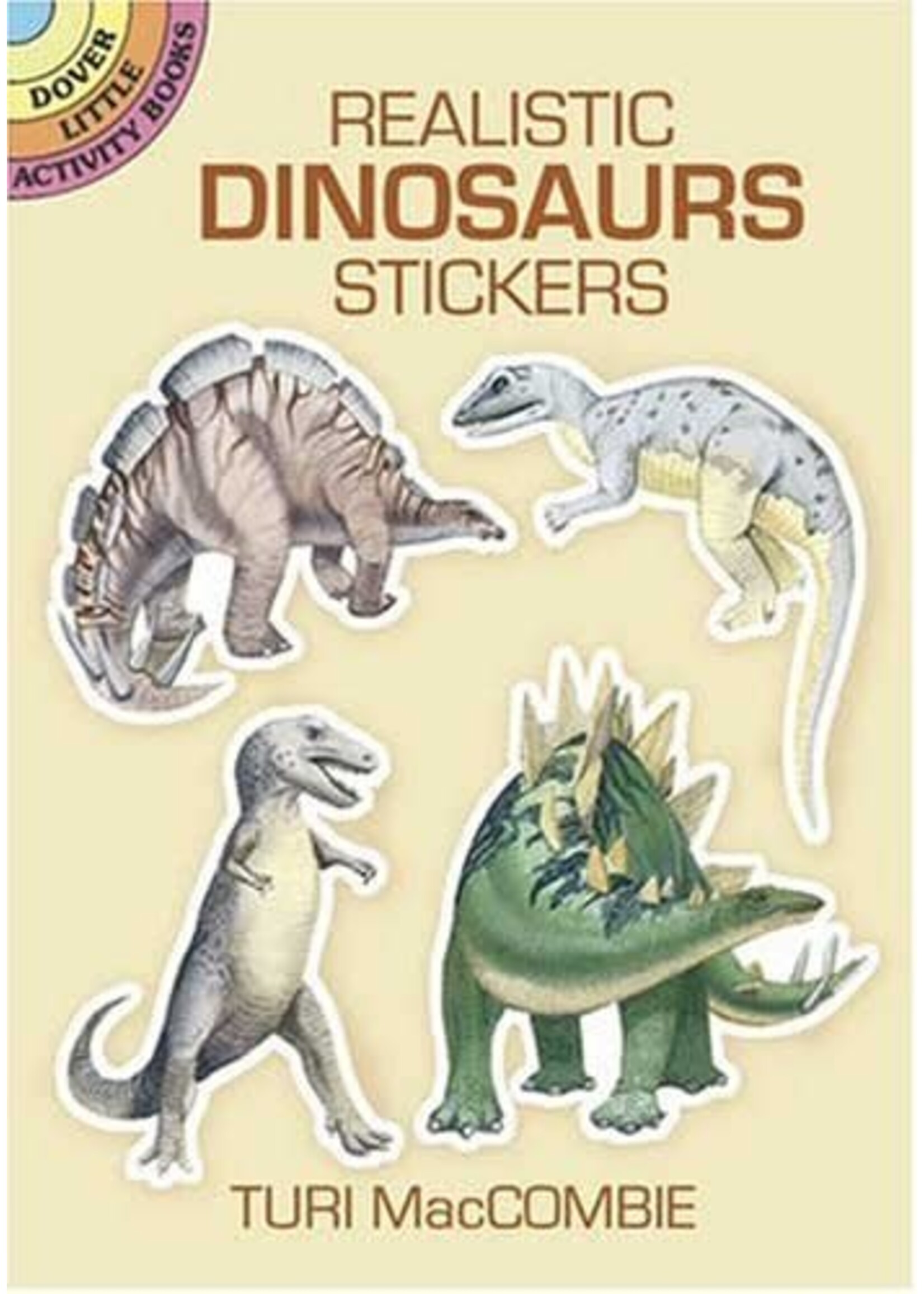 Realistic Dinosaurs Stickers (Dover Little Activity Books)